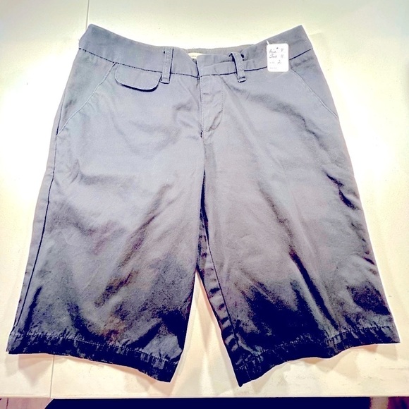 Merona Pants - D15.7 Merona Bermuda shorts, black. Size 2